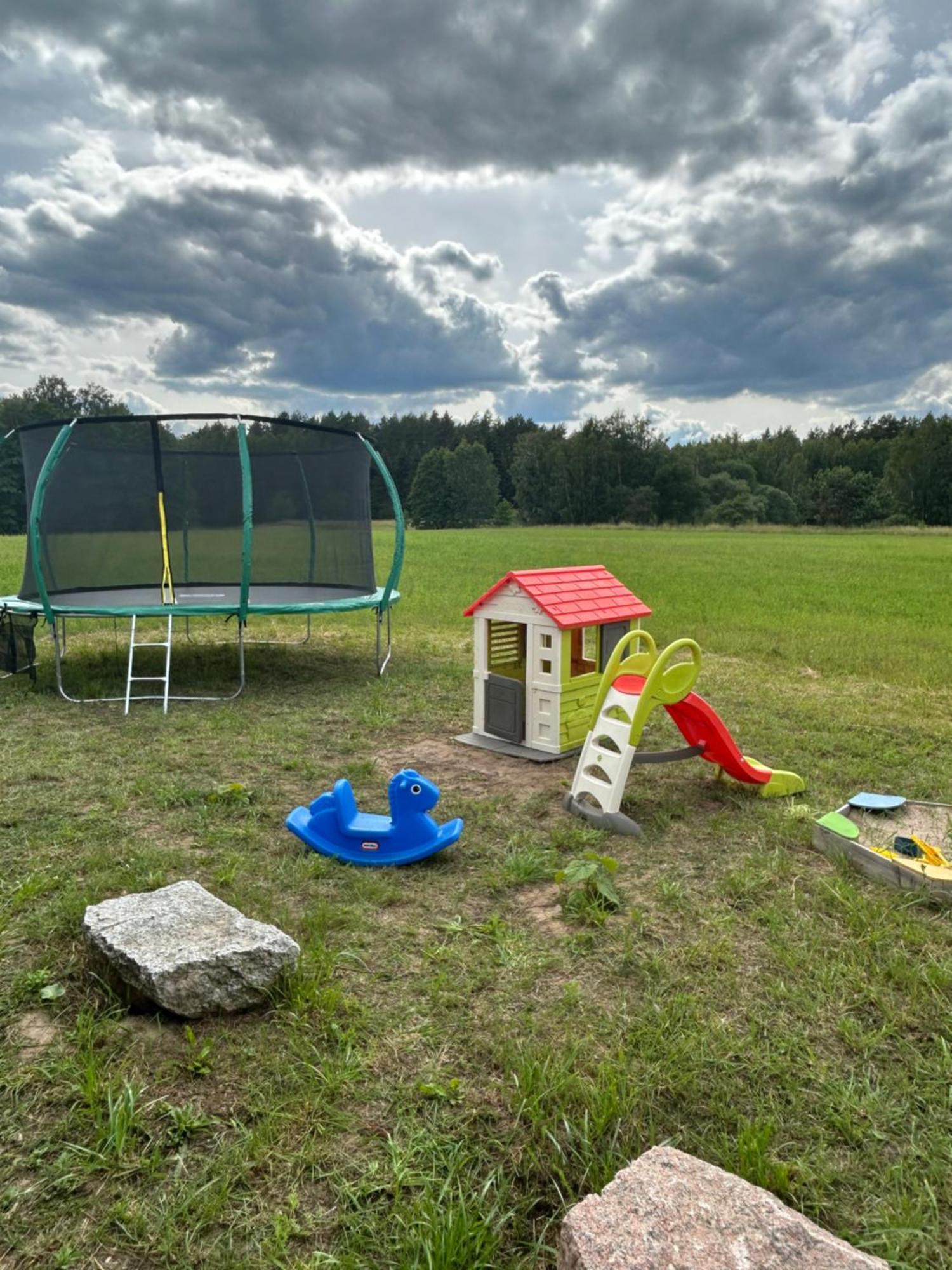 Ferienwohnung Nowa Stodola Koniec Swiata Mikołajki Exterior foto